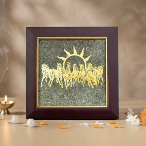 Energized 7 Horses on Pyrite Frame